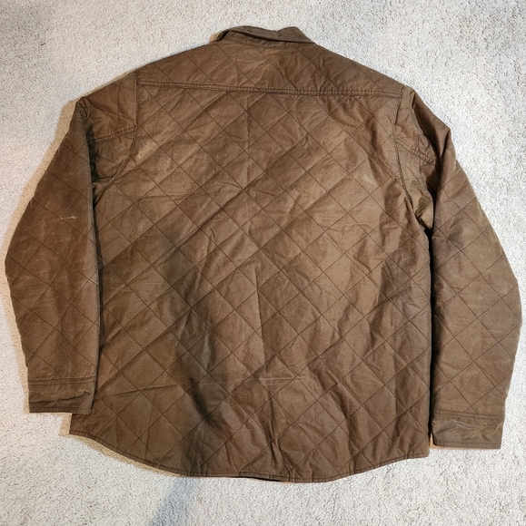 Orvis Jackets & Coats Orvis Bethel Waxed Cotton Shirt Jacket Mens